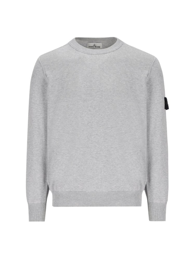 Stone Island Sweaters In Grey