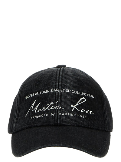 Martine Rose Caps In Black