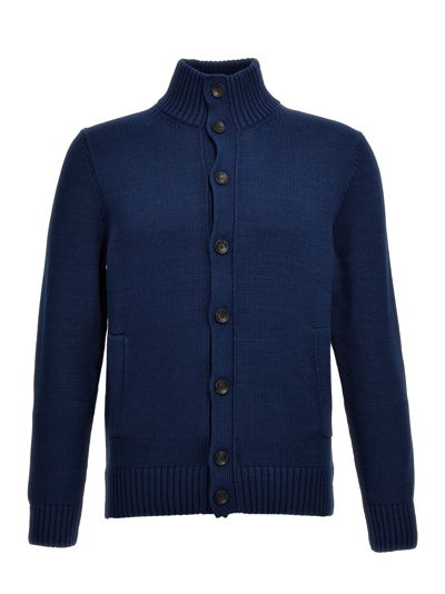 Zanone Chioto Sweater, Cardigans Blue