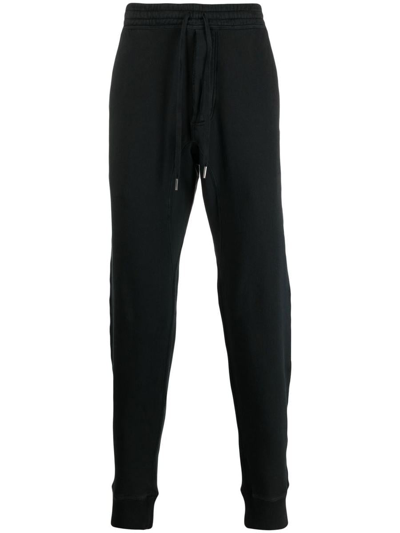 Tom Ford Drawstring-waist Track Pants In Black