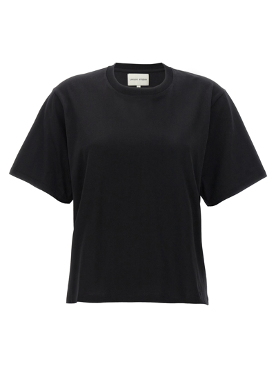 LOULOU STUDIO TELANTO T-SHIRT BLACK