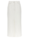 Loulou Studio Denim Long Skirt