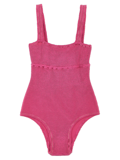 Reina Olga Lucia Beachwear Fuchsia In Multicolour