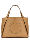 STELLA MCCARTNEY THE LOGO BAG TOTE BAG BEIGE