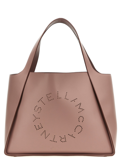 Stella Mccartney The Logo Bag Tote Bag Multicolor In Brown