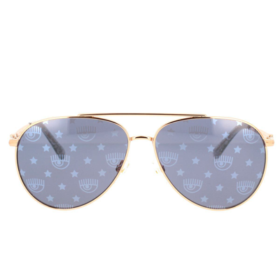 Chiara Ferragni Sunglasses In Gold