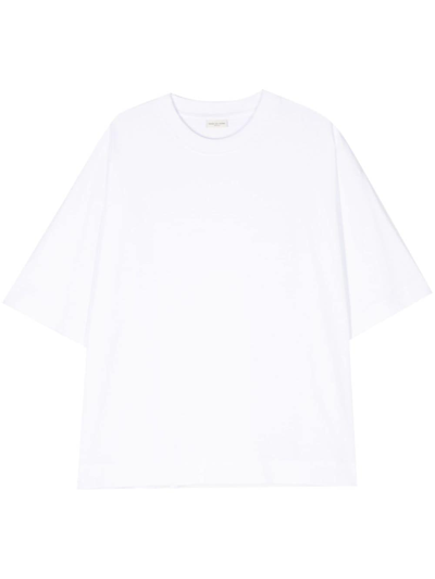Dries Van Noten Cotton-jersey T-shirt In White