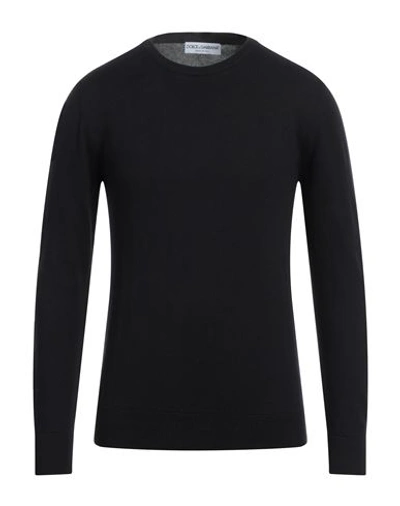 Dolce & Gabbana Man Sweater Black Size 36 Cotton