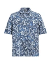 C.p. Company C. P. Company Man Shirt Blue Size Xl Cotton In Blue