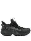 Moncler Trailgrip Lite2 Low Top Sneakers Shoes In Black