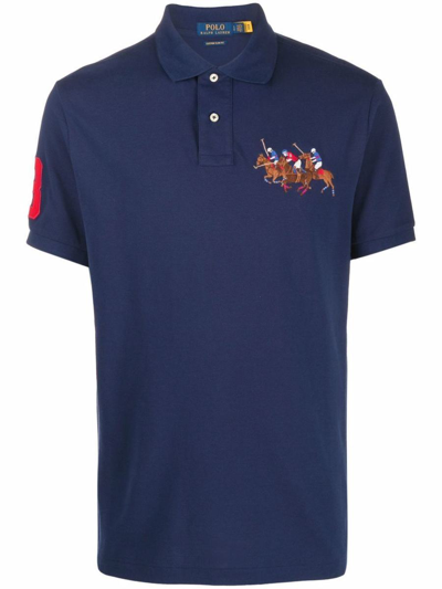 Polo Ralph Lauren Slim Fit Polo Clothing In Blue