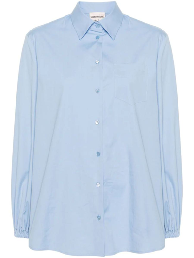 Semicouture Jaime Shirt Clothing In Blue