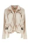 Fendi Ff Pocket-detail Jacket In Pink