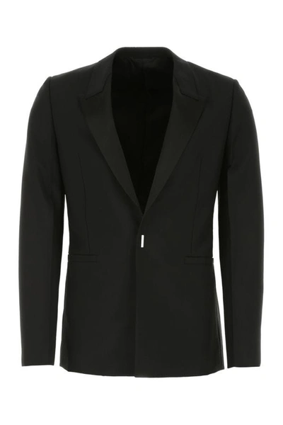 Givenchy Man Black Wool Blend Blazer