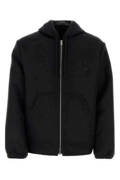 Givenchy Man Black Wool Blend Sweatshirt