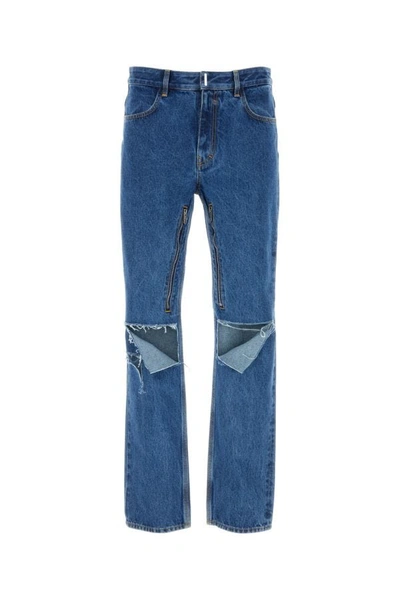 Givenchy Man Denim Jeans In Blue