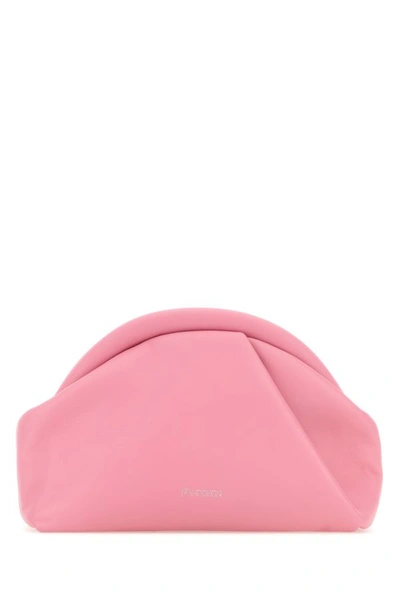 Jw Anderson Bumper Leather Mini Bag In Pink