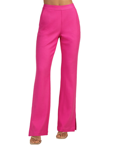 Trina Turk Tailored Fit Hush Pant In Pink