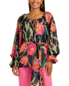 Trina Turk Regular Fit Eye Opener 2 Top