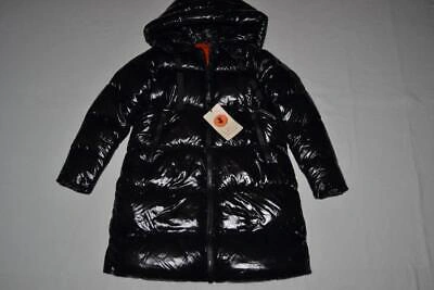 Pre-owned Save The Duck Authentic  Women's Isabel Hooded Puffer Coat Black All Sizes