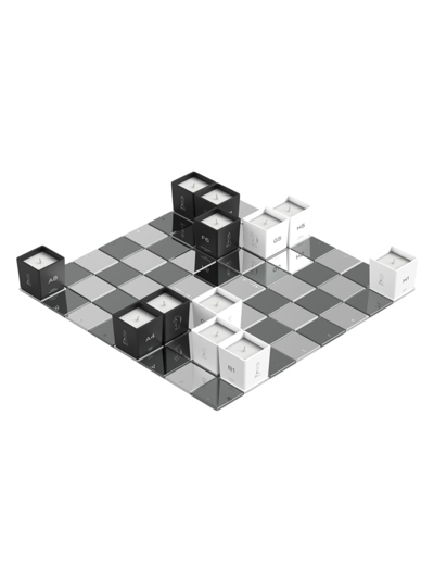 Mind Games Limited Edition Luxury Candle & Chessboard Set In Black