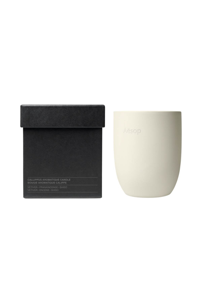 Aesop Callippus Aromatique Candle In White