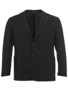 COLOMBO BLACK TWO BUTTONS CASHMERE JACKET