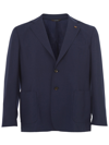 COLOMBO BLUE TWO BUTTONS CASHMERE JACKET