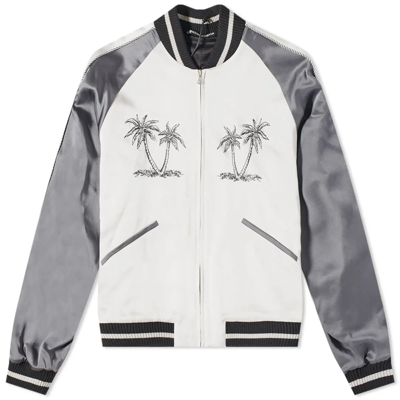 Palm Angels White Acetate Jacket