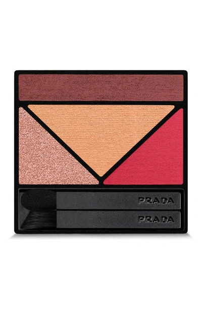 Prada Dimensions Multi-effect Eyeshadow Palette Refill In 6 Pulp