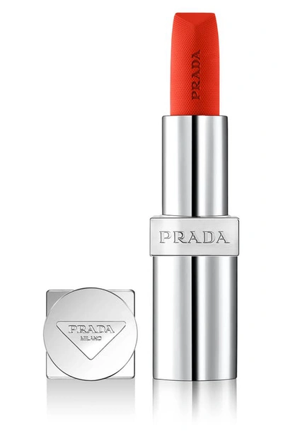 Prada Monochrome Soft Matte Refillable Lipstick In O177
