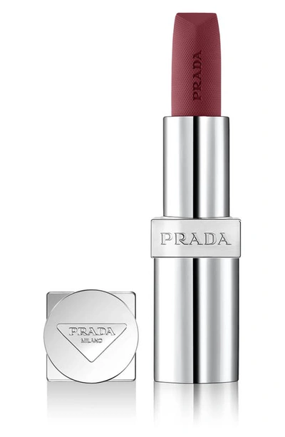 Prada Monochrome Soft Matte Refillable Lipstick In White