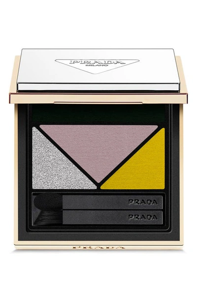 Prada Dimensions Multi-effect Refillable Eyeshadow Palette In 2 Profusion