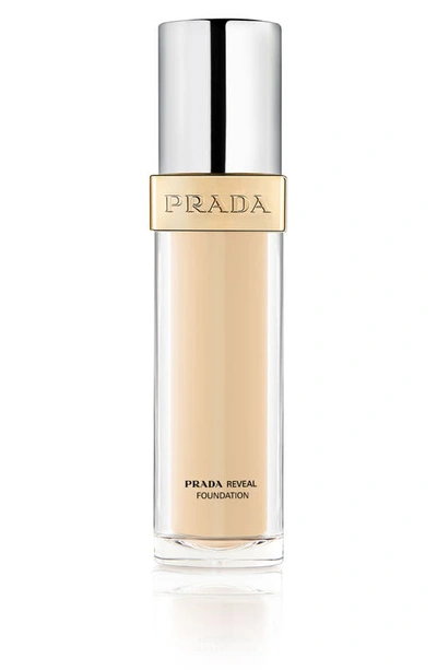Prada Reveal Skin Optimizing Refillable Soft Matte Foundation In White