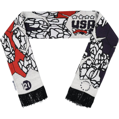 Round21 Gray Uswnt Our Time Double-sided Soccer Scarf