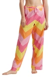 Papinelle Ava Cotton Pajama Pants In Rose Pink