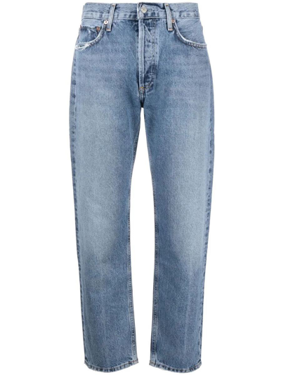 Agolde Parker Jean Clothing In Blue