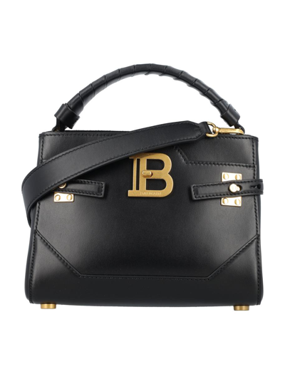 Balmain B-buzz 22 Handbag In Black