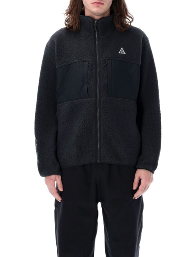 Nike Acg Polartec Jkt In Black