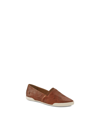 Frye Melanie Leather Slip-on Sneakers In Cognac -scrunched Leather