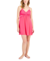 INC INTERNATIONAL CONCEPTS LACE & CHIFFON NIGHTGOWN LINGERIE, CREATED FOR MACY'S