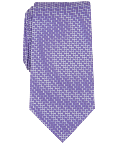 Michael Kors Men's Dorset Mini-pattern Tie In Purple
