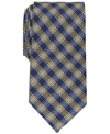 CLUB ROOM MEN'S CATES PLAID TIE, CREATED FOR MACY'S