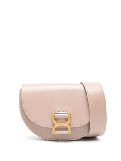 See By Chloé Marcie Leather Mini Bag In Neutrals