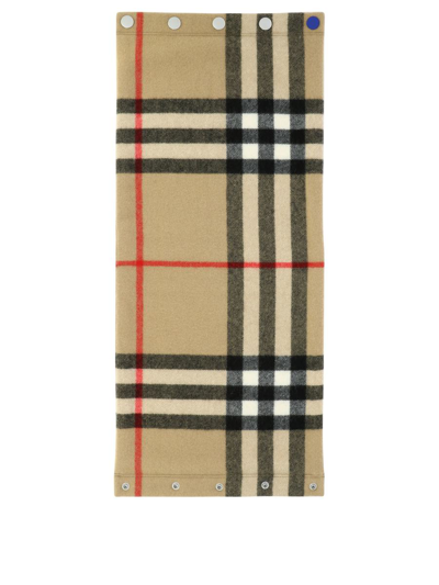 Burberry Check Cashmere Snood In Beige