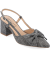 Journee Collection Tailynn Slingback Pump In Charcoal