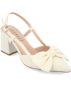 Journee Collection Tailynn Slingback Pump In Cream
