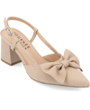 Journee Collection Tailynn Slingback Pump In Tan