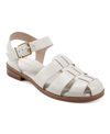 Easy Spirit Gretty Fisherman Sandal In Ivory Leather