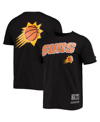 Pro Standard Black Phoenix Suns Mesh Capsule Taping T-shirt In Black